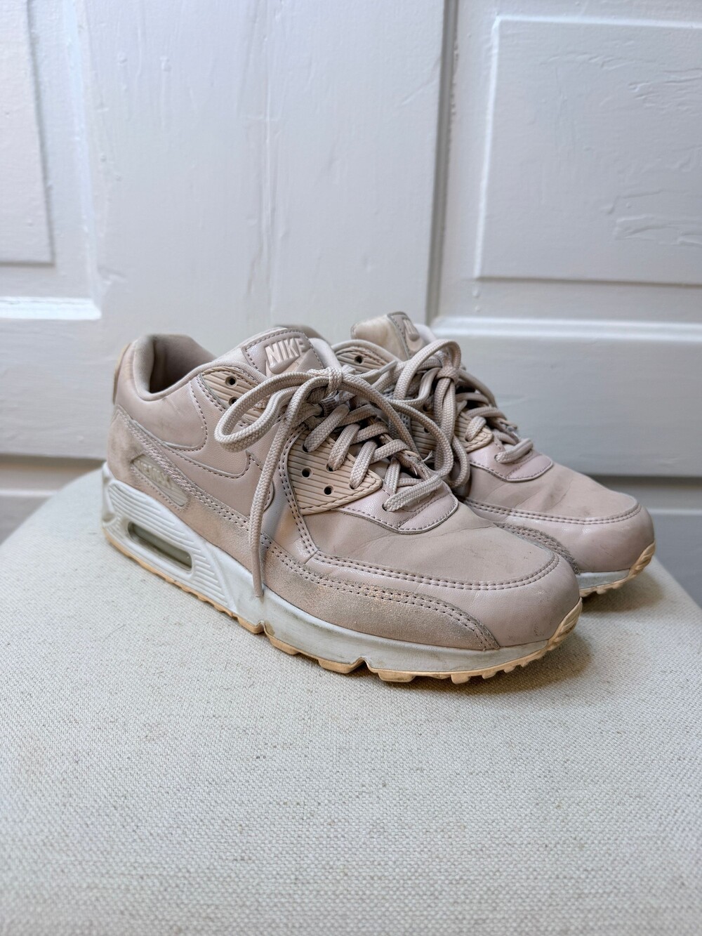 Nike Women's Air Max 90 Premium Particle Beige Women's Size 6.5